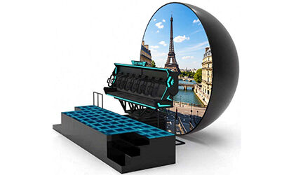 5D Dome Suspended Flying Cinema