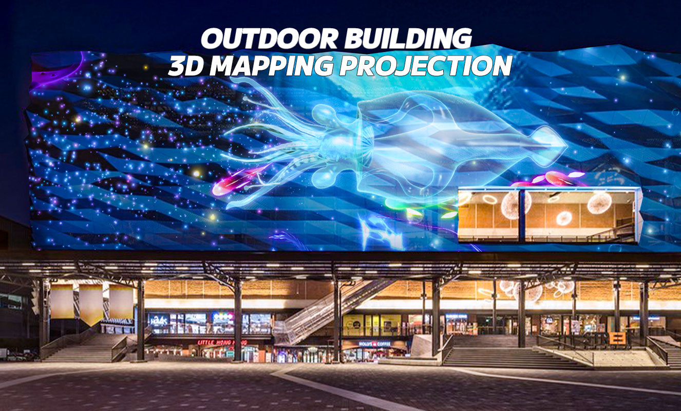 Projection World Map Mapping Building Projection 3d Laser Projector