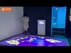 Mobile All-In-One Interactive Floor Projection Machine Cultural Tourism Interactive Projector