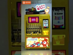 China Manufacturer Sweet Chocolate Sugar Beans Vending Machine Automatic Candy Dispenser Vending Mac