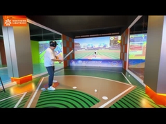 interactive projector games Sports Ar Indoor Amusement Baseball Simulator