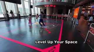 Aurora Motion Interactive LED Floor Game with 8 Engaging games