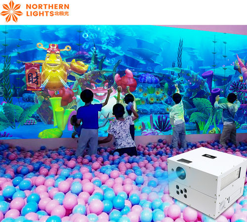Latest company news about Interactive Wall Projection Interact Smashing Balls Game For Naughty Castle
