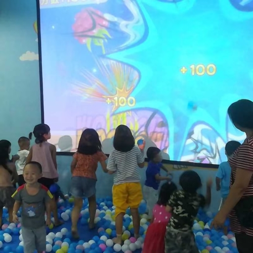 Latest company news about Why are 90% of indoor children's play centers rushing to install “interactive ball-smashing projectors”?