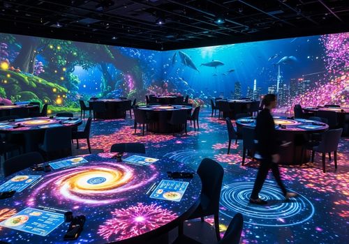 Latest company news about The most popular restaurant interactive projection solution in 2025
