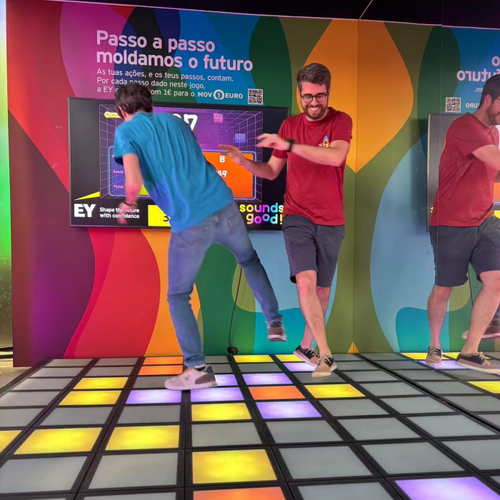 Latest company news about Super Grid Interactive LED Floor Game: Customizable Solution for Events & Venues