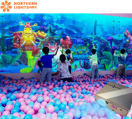 Good price 2500lm Interactive Wall Projector Games 1920*1080 Interactive Games Projector online