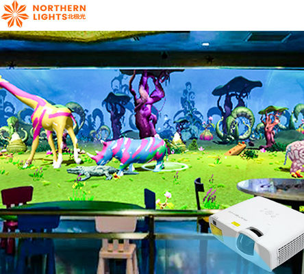Indoor Interactive Wall Projection Magic Painting Game For Amusement Park