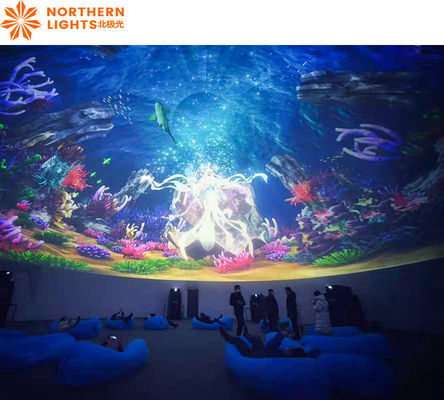 Good price Full Dome Projection System Simulator Cinema Dome Video Projection Indoor online