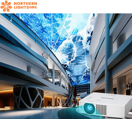 Good price 10000 Lumens 3D Interactive Projection Sky Screen Immersive Dinner online
