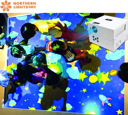 Good price Kindergarten Floor Interactive Projection Trampoline Game Indoor Use online