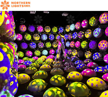 Newest Customizable Interactive Colorful Yoga Ball Interact Jump Projection Game