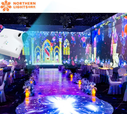 Good price Customized Outdoor Forest 3d Mapping Interactive Projector Immersive Visual Projection online