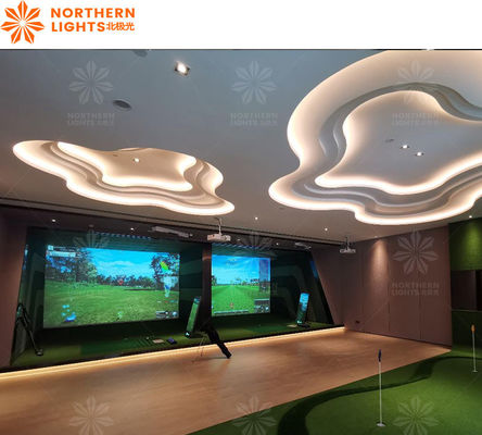 Good price Indoor Luxury Golf Simulator Interactive Game Professional Ar Projector online