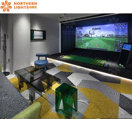 Good price Indoor Golf Simulator Golf Training Aids Smart Golf Game Simulator For Entertainment online