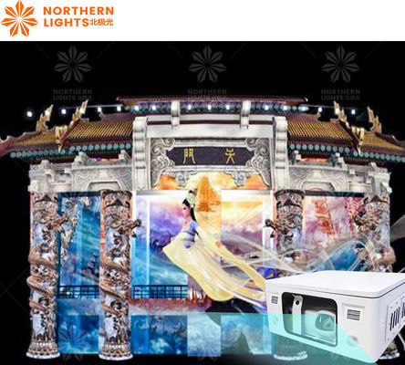 Good price Outdoor Wall Building Rotating Logo Display Ip65 Waterproof Facade Advertising Light online