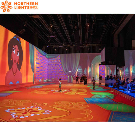 Good price 120inch-650 Inch Laser Touch Interactive Game Support Interactive Floor Wall System online