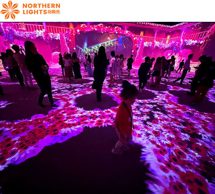 Good price 3d Holographic Interactive Wall Projection Software Immersive Room Experience online