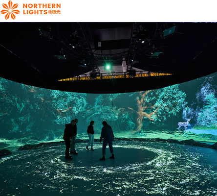 Good price Hotel Decoration 3d Holographic Interactive Wall Projection Software Projector online