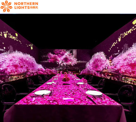 Good price Unique 3d Immersive Dining Experience Restaurant Wall Interactive Projection online