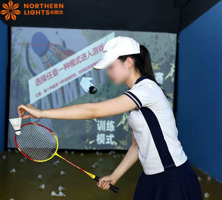 Good price Indoor Badminton Fitness Equipment Virtual Reality Simulator Training Sport Game online