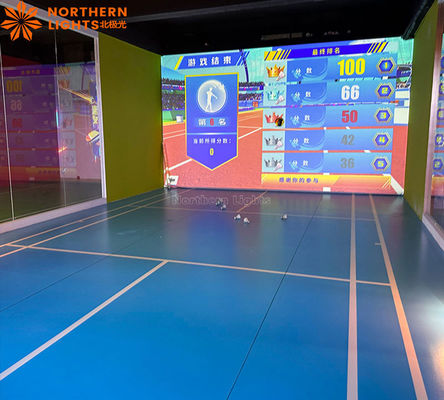 Good price Interactive Projection Badminton Hall Simulates Automatic Launching Throwing Machine online