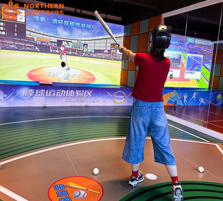 Good price Luxury Immersive 3d Magic Park Equipment Ar AR Baseball Game Interactive Projection online
