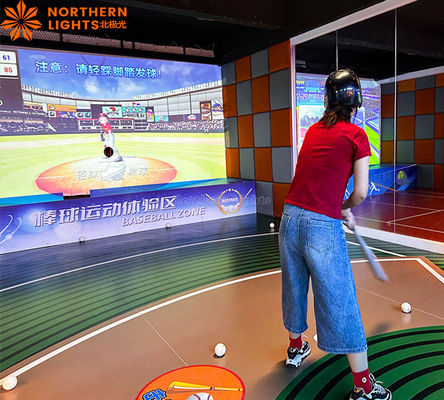 Good price Augmented Reality Interactive Sports Ar Indoor Simulator Baseball Pitching Amusement Game online