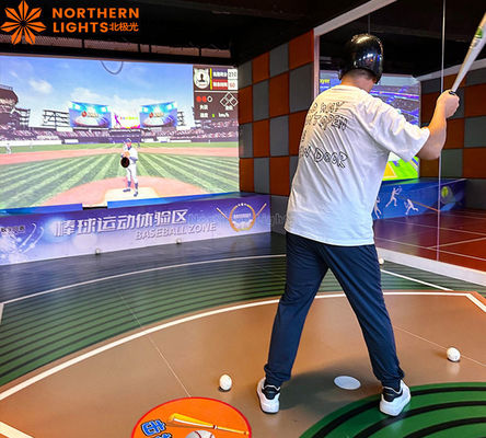 Good price Immersive Interactive Sports AR Indoor Amusement Game Machine Ar Baseball Simulator online