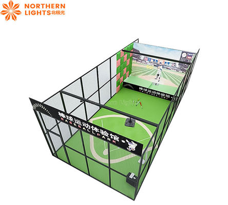 Good price Indoor Virtual Reality Sports Ar Projection Smart Baseball Simulator Baseball Simulation online
