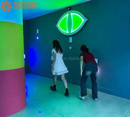 Good price Scary Escape Room Interactive Light Hide Wall Game Team Cooperate For Kids Adults online