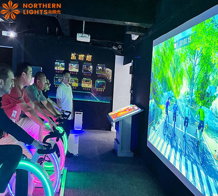 Good price Ar Bicycle Motion Game Dynamic Racing Interactive Projection Bike Game online