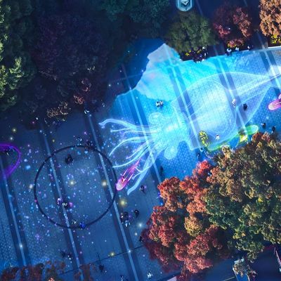 Good price Full Color Rich Themes 3d Outside Multi Player Interact Floor Projection online