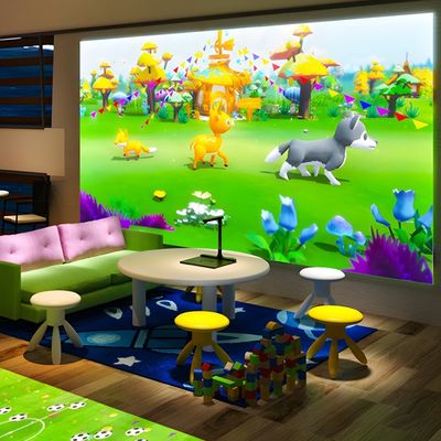 Good price Children / Kids Magic Painting Kindergarten Interactive Wall Projection Games For School online