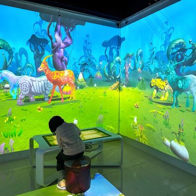 Good price Ar Magic Painting Game Indoor Interactive Projection System Drawing Projector online
