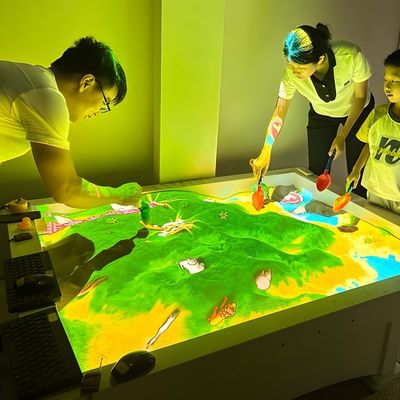 Good price 1024*768 Projector Sand Table Interactive Projection Game 3400 Lumens online