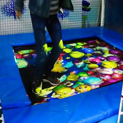 Good price Trampoline Interactive Projection Game 1024*768 Hologram Floor Projector online