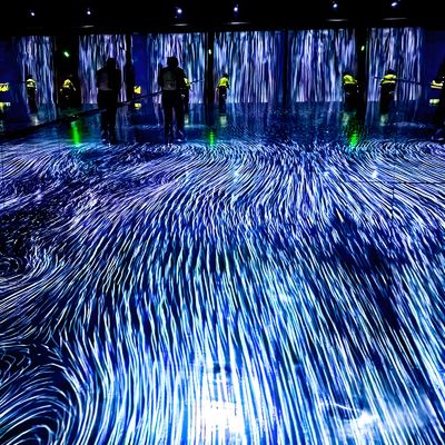 Good price 3d Art Textured Wall Psychological Treatment Room Indoor Immersive Projector online