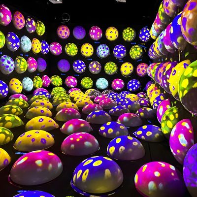 Good price Multi Players Pinball Interactive Projection Game Bouncing Spheres Projection online