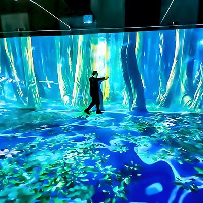 Good price Northern Lights Immersive Room Projector 3200 Lumens Interactive Floor Projection online