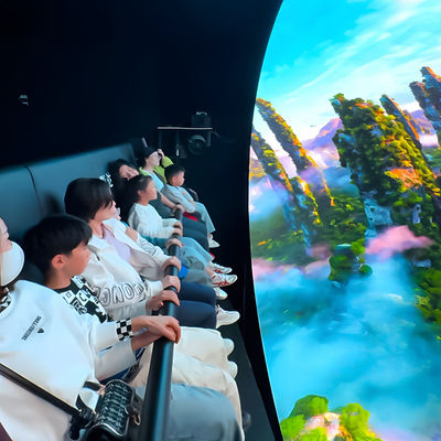 Good price 3D Naked Cinema 360 Degree Visual Experience Movie Theatre Dome Screen online