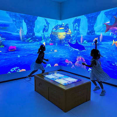 Good price Interactive Wall Projection 3400 Lumens 1024x768 Resolution for Amusement Parks online