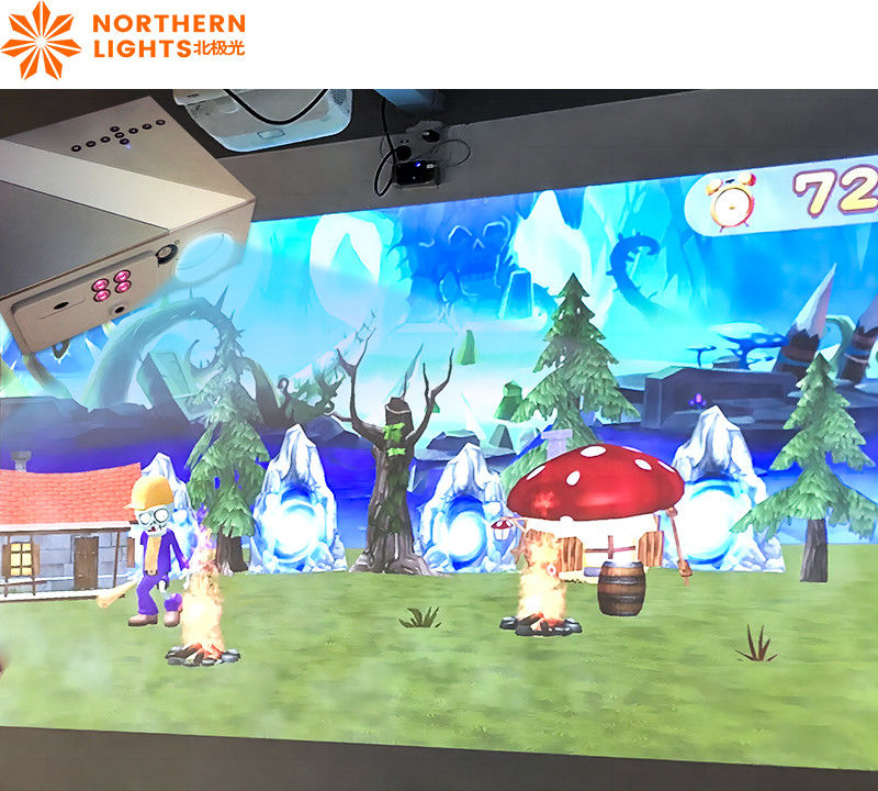 1920*1080 All In One Interactive Projector Game System 2500 Lumens