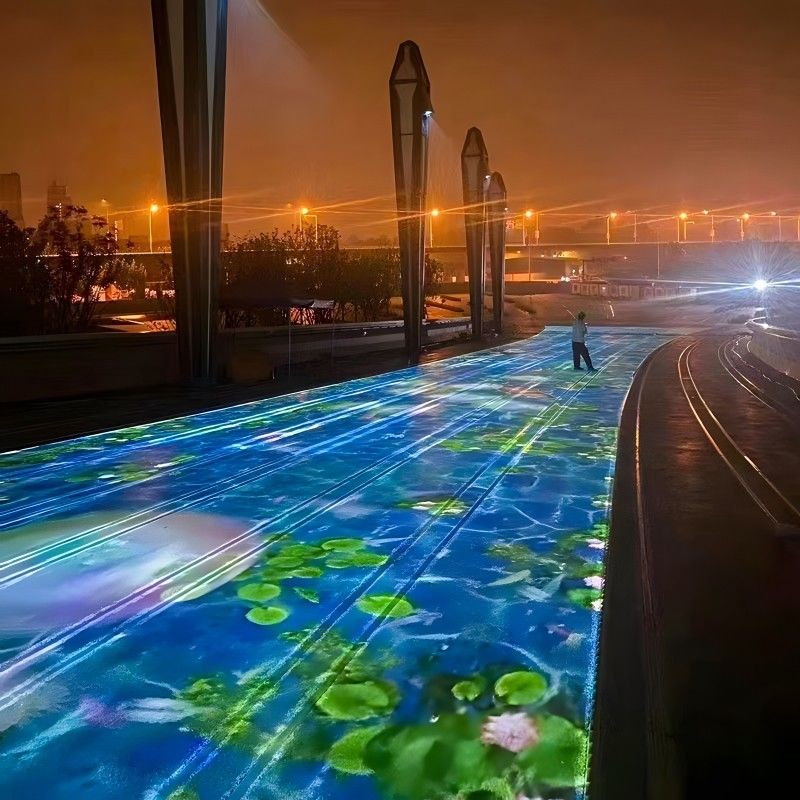 Multi-Channel Interactive Floor Projection For Festivals Outdoor Events ...