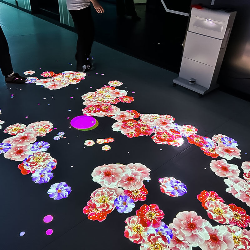 Mobile Interactive Ground Projection with 1280*800 Resolution