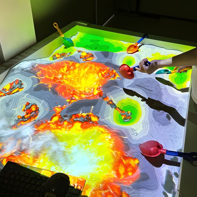 Northern Lights Interactive Sand Table Children