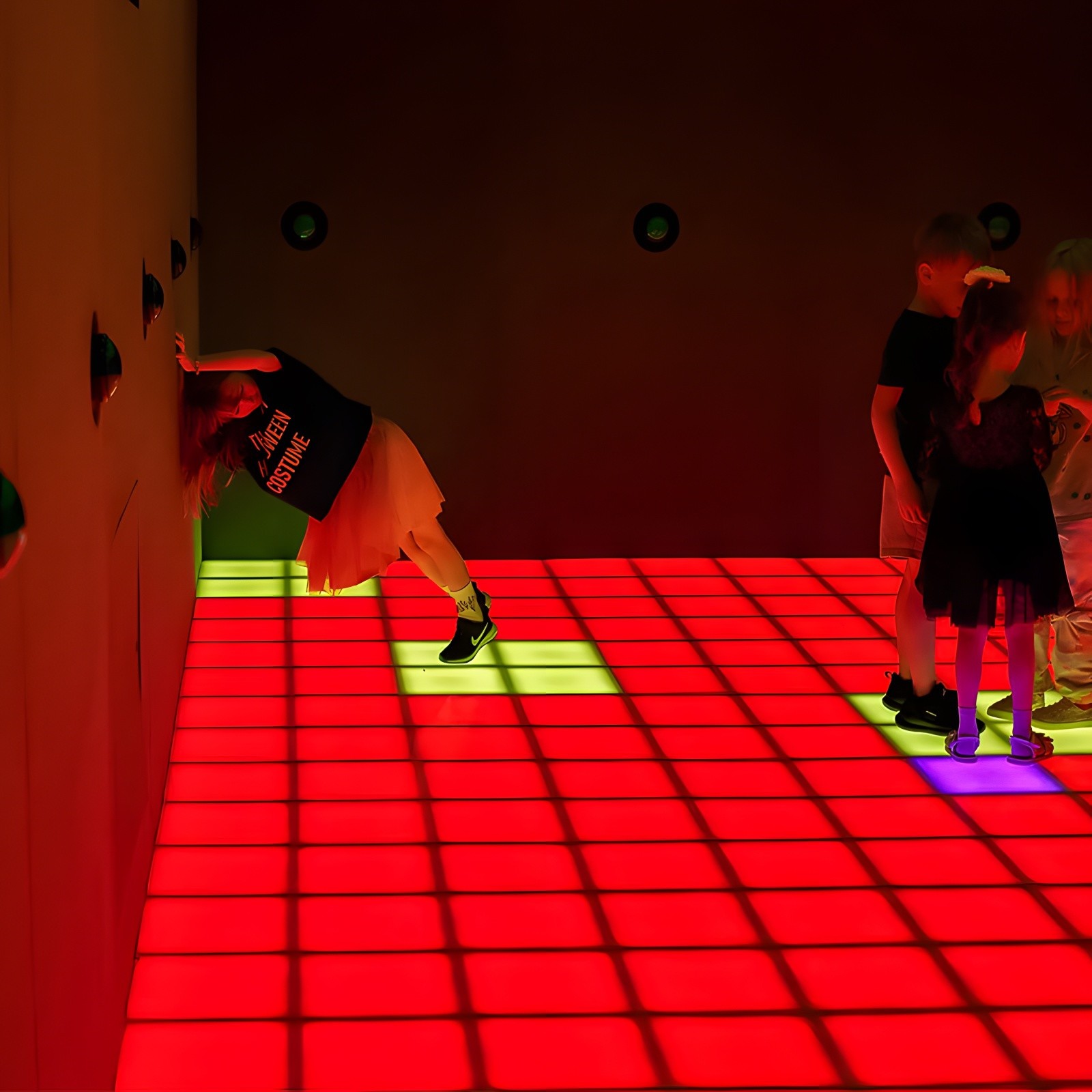 Big Super Grid Challenge Games Led Activate Game Led Floor 30x30cm