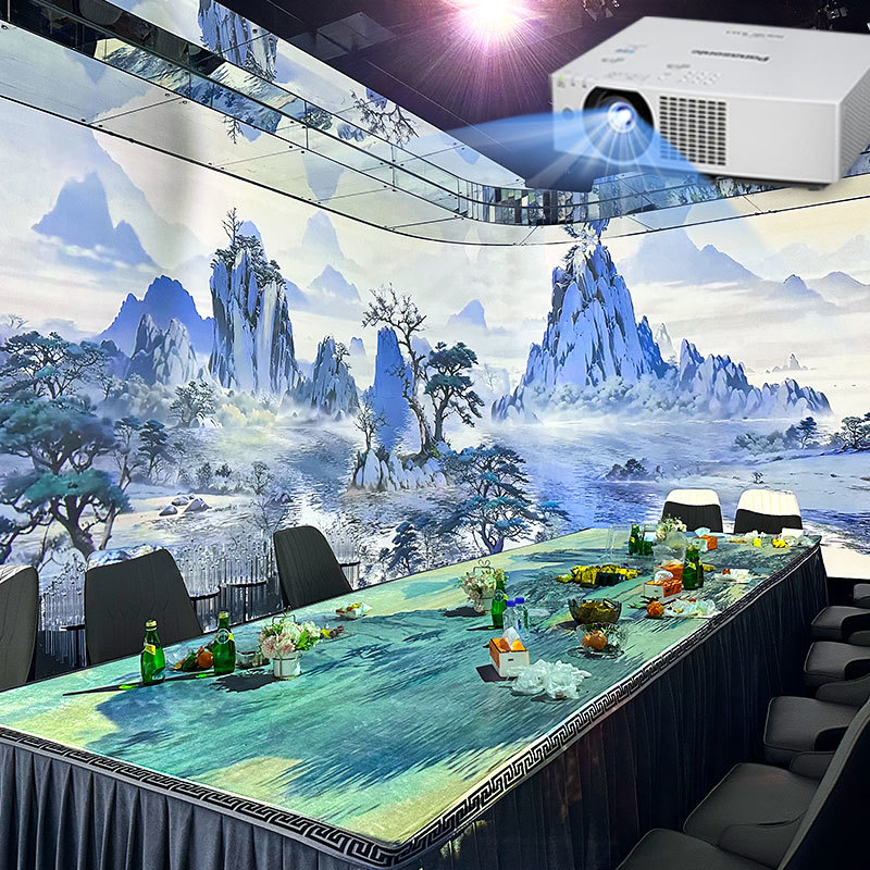 3D Holographic Wall Floor Video Mapping Projection 360 Immersive ...