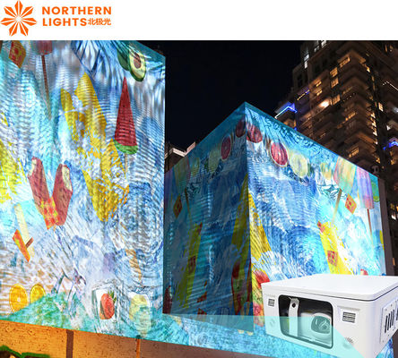 Good price 8500 LM Interactive Projection Mapping Outside Immersive Projection Mapping online
