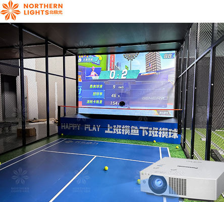 Good price 2024 New Hot Sale Indoor Intelligent Simulation Tennis Experience Hall Sports online